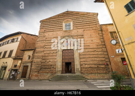Chiesa di San Domenico, San Miniato, en Toscane, Italie, Europe Banque D'Images