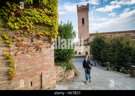 Town of San Miniato in the Pisa province of Tuscany region, Italy Banque D'Images