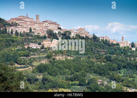 Ville de Montepulciano, Toscane, Italie, Union européenne, Europe Banque D'Images