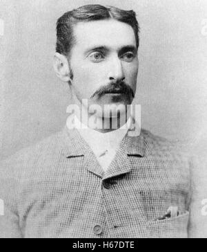 FREDERICK SPOFFORTH (1853-1926) de cricket australien en 1897 connu comme le démon Bowler Banque D'Images