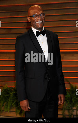 Samuel L. Jackson assiste à la Vanity Fair Oscar Party 2014 le 2 mars 2014 à West Hollywood, Californie. Banque D'Images