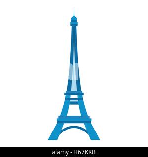 La tour Eiffel à Paris Illustration de Vecteur