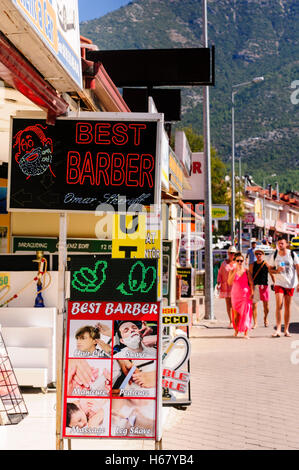 "Meilleure Coiffure' signe extérieur d'un bain turc de coiffure Banque D'Images