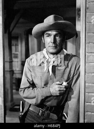 RANDOLPH SCOTT COLT .45 (1950) Banque D'Images