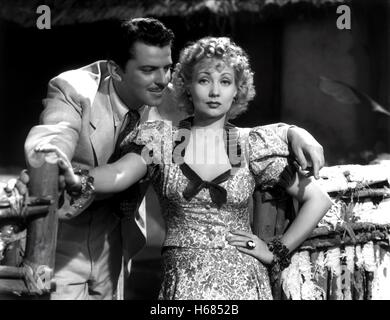 JOHN CARROLL, ANN SOTHERN, CONGO MAISIE, 1940 Banque D'Images