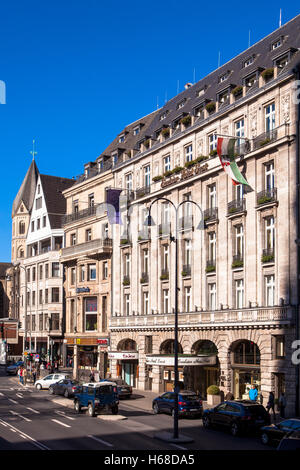 L'Allemagne, l'Excelsior Hotel Ernst Cologne, près de la cathédrale, grandhotel. Banque D'Images