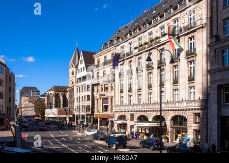 L'Allemagne, l'Excelsior Hotel Ernst Cologne, près de la cathédrale, grandhotel. Banque D'Images