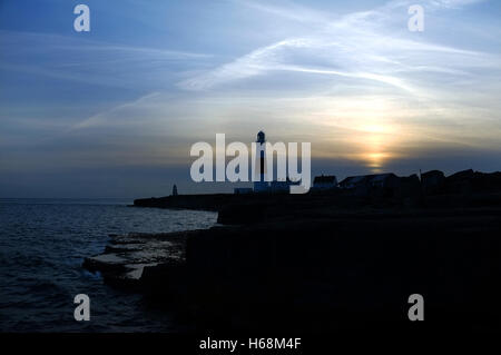 Portland Bill Lighthouse Banque D'Images