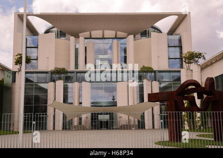 La résidence officielle du chancelier allemand (Kanzleramtsgebaeude) à Berlin, Allemagne Banque D'Images