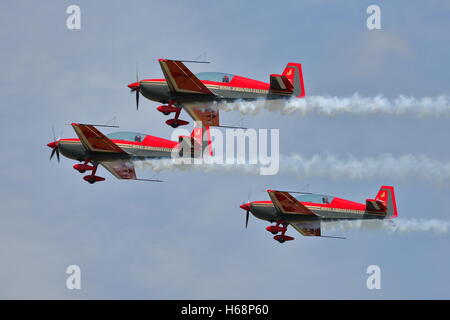 Royal Jordanian Falcons au RIAT Fairford 2014, Royaume-Uni Banque D'Images