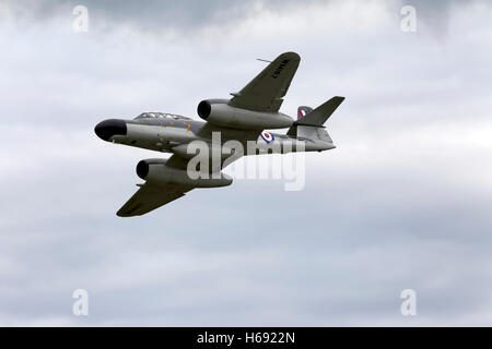 Ex-RAF Gloster Meteor NF.11 WM167/ G-LOSM chasseurs britannique classique à la Journée de l'air at 2920 2011, Gloucestershire, Royaume-Uni. Banque D'Images