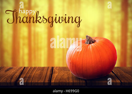 Image composite de digital image générée de thanksgiving greeting Banque D'Images