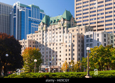 Le Fairmont Château Laurier (Château Laurier, Lieu historique national du Canada) à Ottawa, Ontario, Canada. Banque D'Images