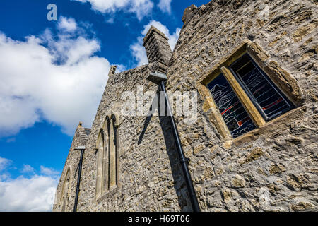 Dans l'église de Tenby, Pembrokeshire, Pays de Galles, Royaume-Uni Banque D'Images