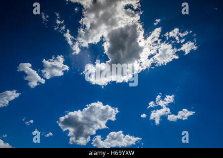 Querceto, Montecatini Val di Cecina, Pisa - Italie - Ciel et nuages Banque D'Images
