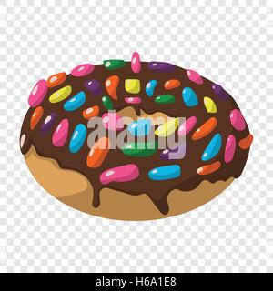 Cartoon donut sign Illustration de Vecteur