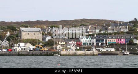 Le village de Baltimore, West Cork, Irlande Banque D'Images