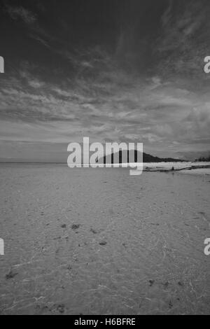 L'île habitée. Gorontalo, Sulawesi. L'Indonésie Banque D'Images