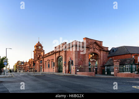 Gare de Nottingham, brièvement connu sous le nom de la ville de Nottingham et de plutôt plus comme Nottingham Midland, est une gare ferroviaire. Banque D'Images