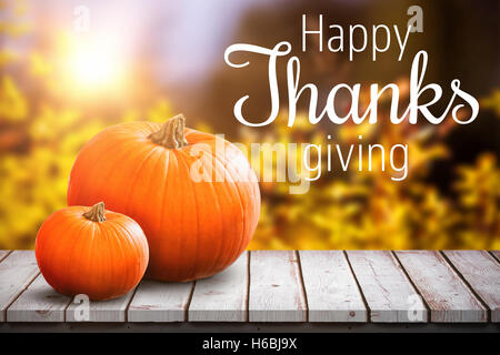 Image composite du texte message d'action de grâce Banque D'Images