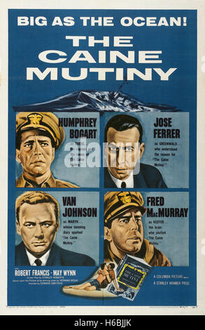 The Caine Mutiny - Movie Poster - Banque D'Images