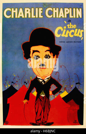 Le Cirque - Movie Poster - Banque D'Images