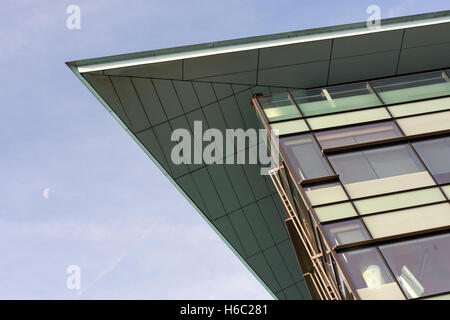 Détail de l'immeuble BBC Salford Quays Banque D'Images