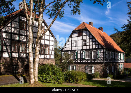 Allemagne, Hagen, Hagen, musée en plein air, moulin à papier et imprimerie. Banque D'Images