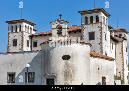 Château Renaissance en 34070, Alpes Juliennes, en Slovénie Banque D'Images