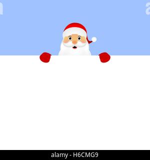 Santa bus derrière Illustration de Vecteur