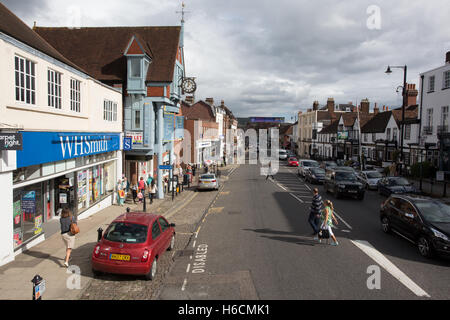 High street, Dorking, Surrey Banque D'Images