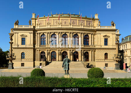 La salle de concert Rudolfinum, Prague, République Tchèque Banque D'Images