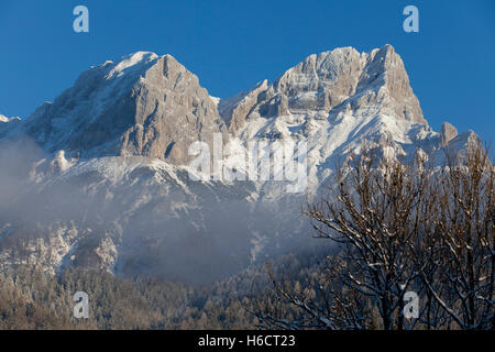 Buchauer Sattel, pic de Buchstein, parc national du Gesäuse, Styrie, Autriche, Europe Banque D'Images