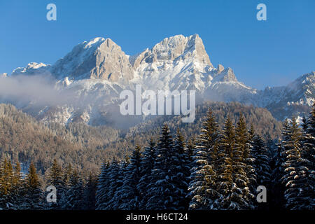 Buchauer Sattel, pic de Buchstein, parc national du Gesäuse, Styrie, Autriche, Europe Banque D'Images