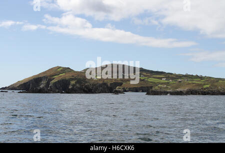 La pointe est de l'île Cape Clear, une île Gaeltacht de la côte sud-ouest du comté de Cork, Irlande Banque D'Images