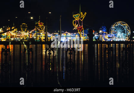 Illuminations de Southend. L'Essex. L'Angleterre. UK Banque D'Images