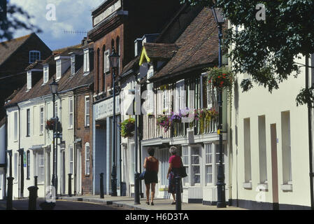 West Street. Faversham. Kent, Angleterre. UK Banque D'Images