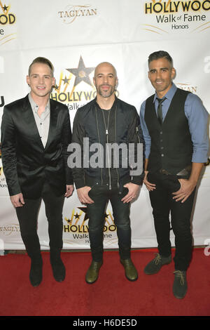 Los Angeles, USA. 25 octobre, 2016. Daughtry assister à la "Hollywood Walk of Fame d'honneur' événement au Complexe Taglyan le 25 octobre 2016 à Los Angeles, Californie | Verwendung weltweit/alliance Photo © dpa/Alamy Live News Banque D'Images