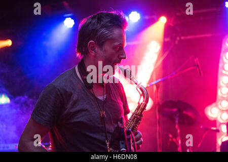 Scala, Londres, Royaume-Uni. 27 Oct, 2016. Yak effectuer sur scène à Scala le 27 octobre 2016 à Londres, en Angleterre. Crédit : Michael Jamison/Alamy Live News Banque D'Images