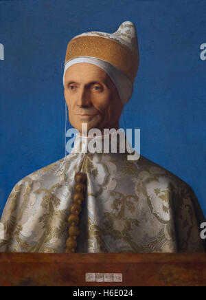 Le doge Leonardo Loredan, de Giovanni Bellini, 1501-02, Banque D'Images