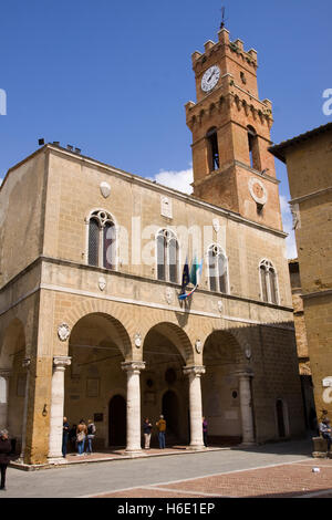 Maison de campagne typique en Toscane Banque D'Images