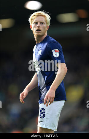 Preston North End's Ben Pringle Banque D'Images