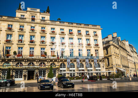 Grand Hotel de Bordeaux Gironde France Banque D'Images