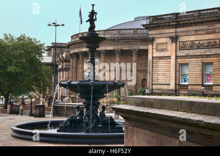 Bibliothèque centrale et musée, Liverpool, Merseyside, Angleterre ; UK Banque D'Images