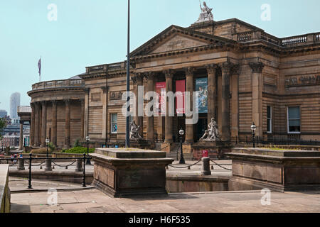 Bibliothèque centrale et musée, Liverpool, Merseyside, Angleterre ; UK Banque D'Images