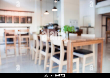 Abstract blur coffee shop intérieur pour arrière-plan, stock photo Banque D'Images