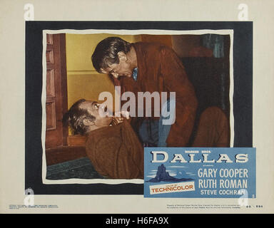 Dallas (1950) - Movie Poster - Banque D'Images