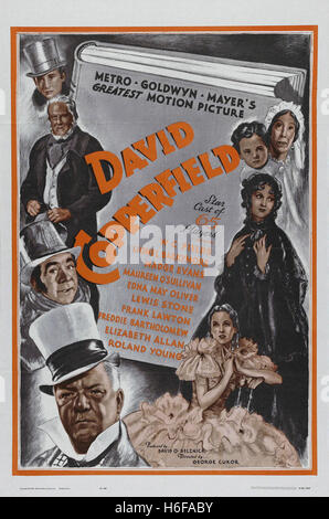 David Copperfield - Movie Poster - Banque D'Images