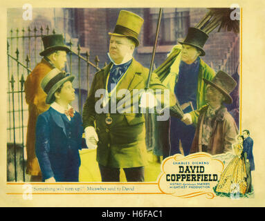 David Copperfield - Movie Poster - Banque D'Images
