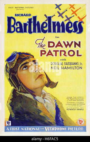 La patrouille de l'aube, (1930) - Movie Poster - Banque D'Images